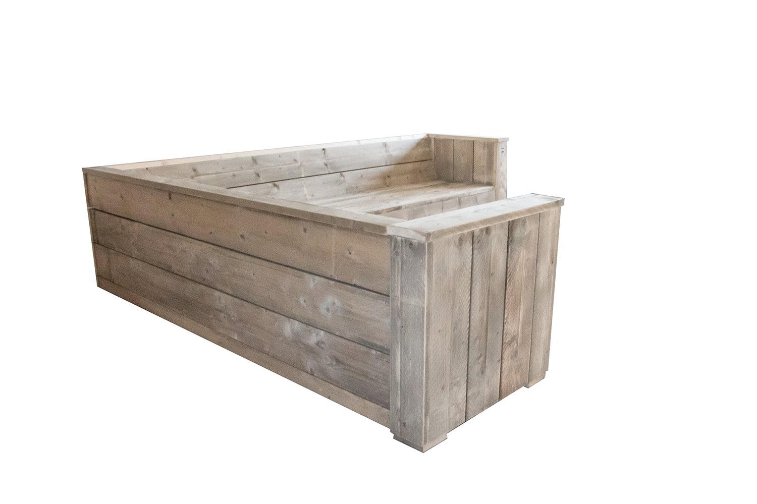 Hoekbank Steigerhout