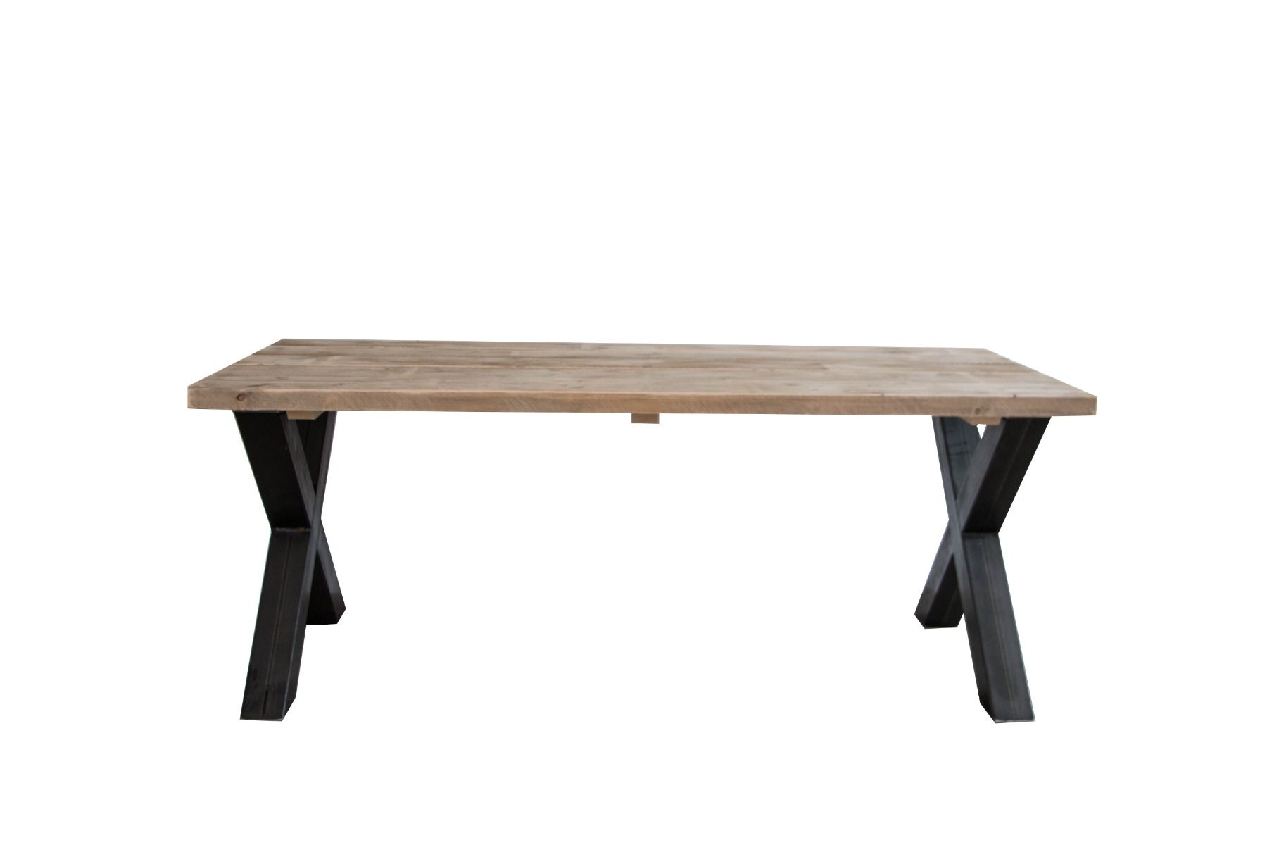 Tafel Industrieel X poot
